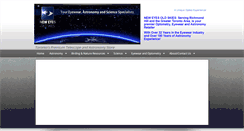 Desktop Screenshot of neweyesoldskies.com